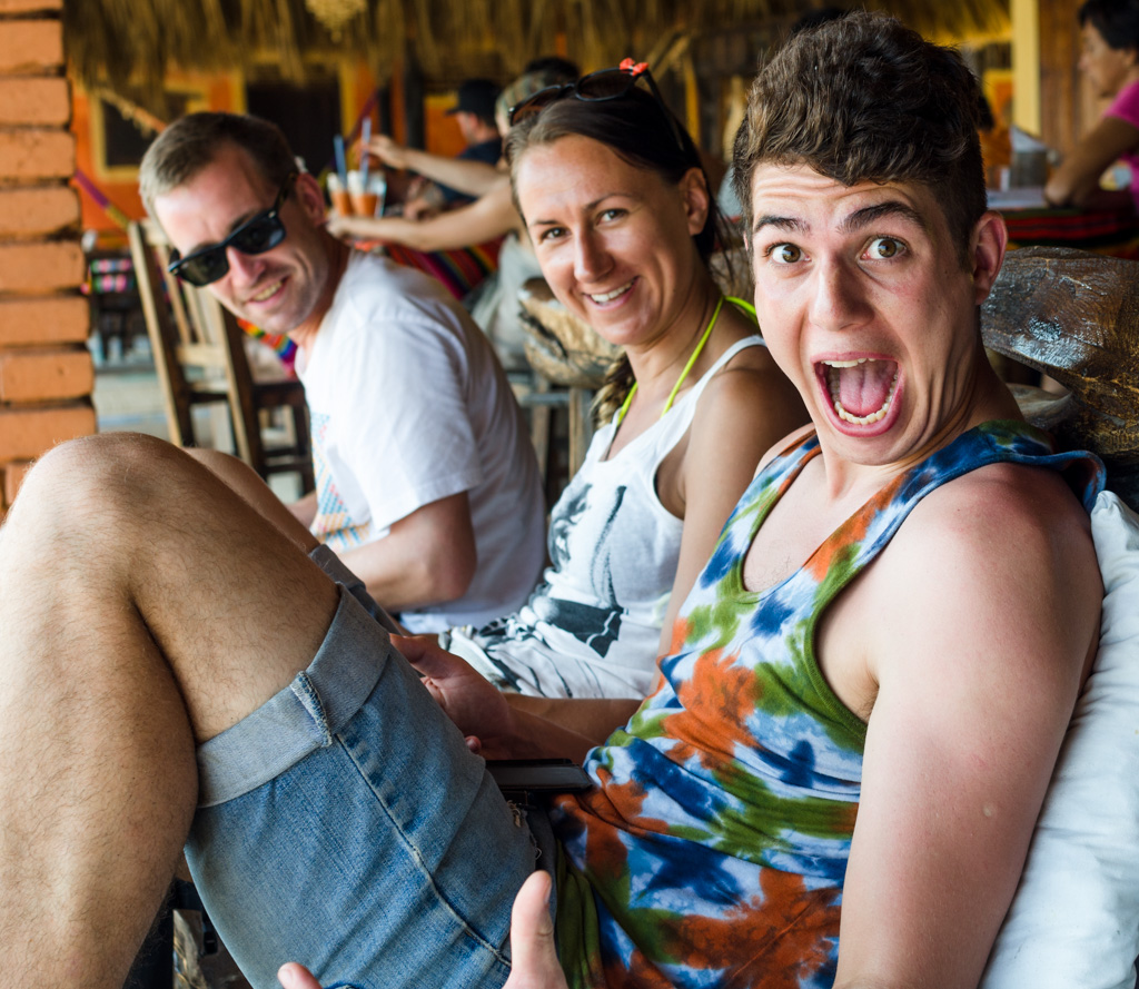 Ah, good days with good buddies. Playa Zipolite, Oaxaca, Mexico. 10 Ways To Keep The Peace With Your Travel Buddy - GreatDistances / Matt Wicks